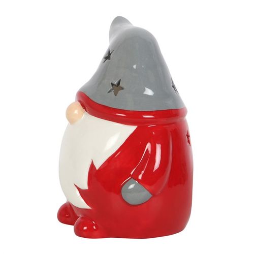 Red and Grey Gonk Tealight Holder image 3