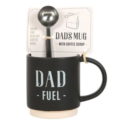 Dad Fuel Mug and Coffee Scoop Clip image 4