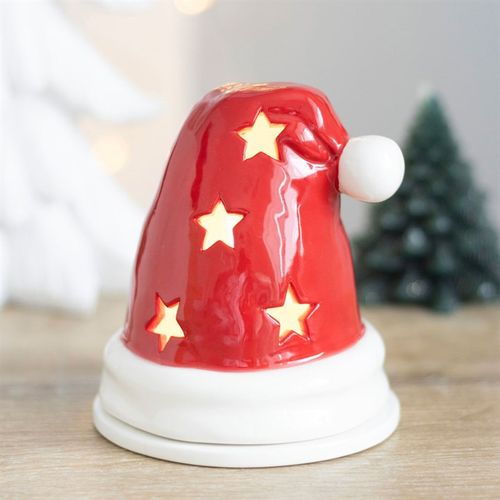 Santa Hat Incense Cone Burner and Tealight Holder image 0