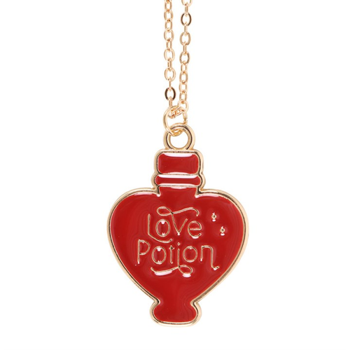 Love Potion Enamel Necklace Card image 1
