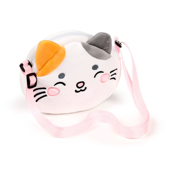 Plush Crossbody Bag - Adoramals Lola the Cat image 0
