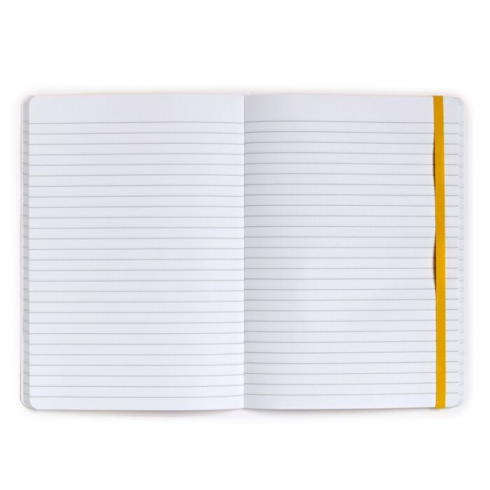 Recycled Paper A5 Lined Notebook - The Beatles Yellow Submarine image 3