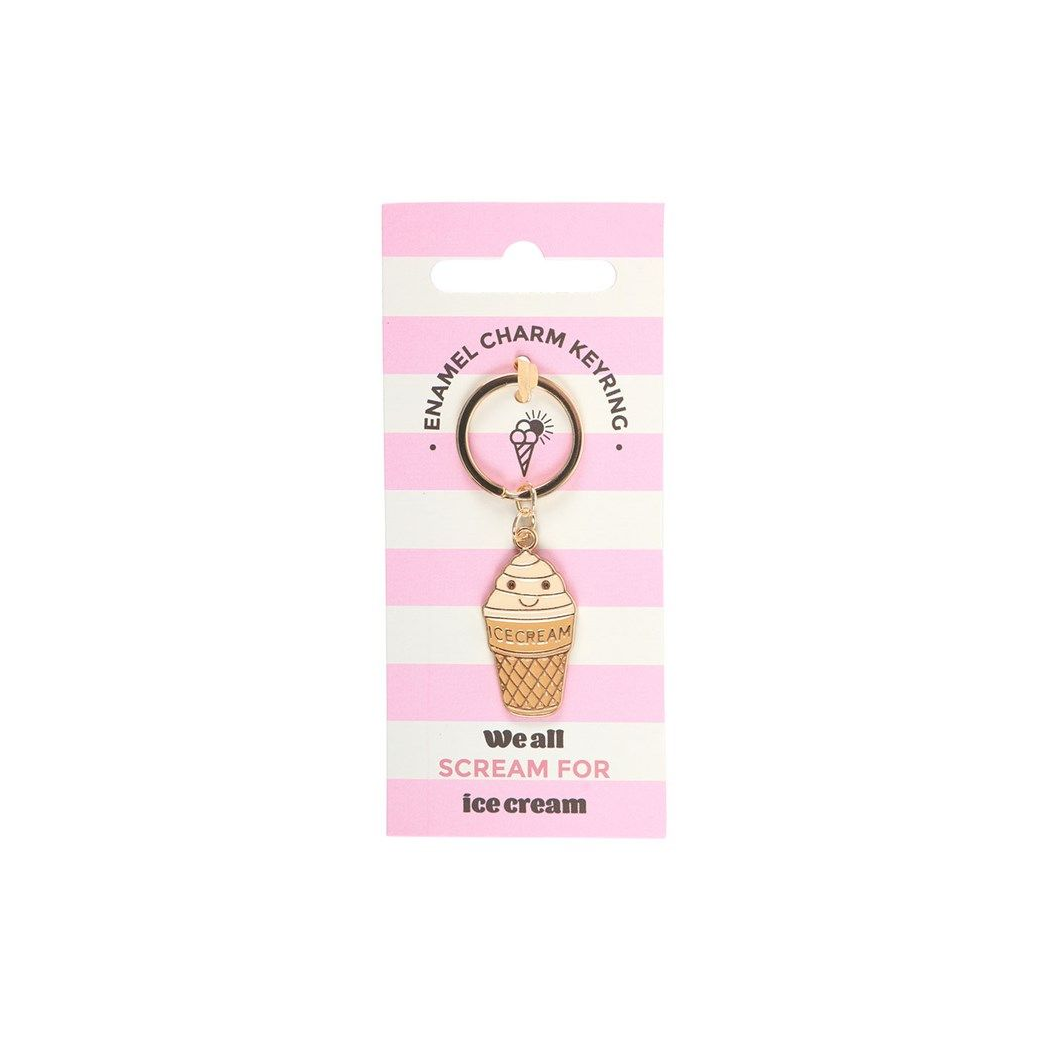 Ice Cream Cone Keyring - Image 3