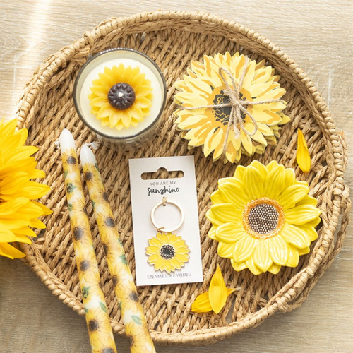 You Are My Sunshine Sunflower Keyring - Image 2