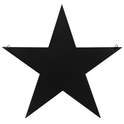 Black Framed Pentagram Mirror - Image 3