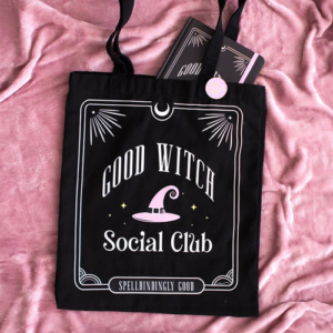 Good Witch Social Club Polycotton Tote Bag