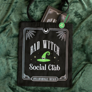 Bad Witch Social Club Polycotton Tote Bag