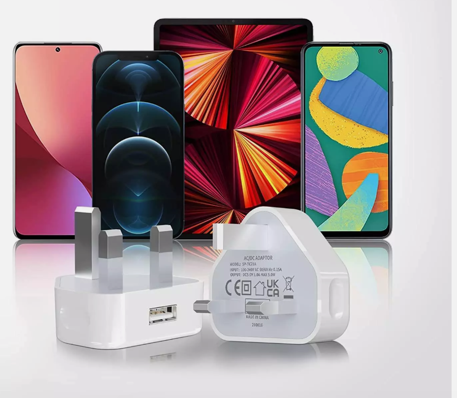 USB Port Fast Charger Adaptor UK Mains Wall 3 Pin Plug for Phone Tablet - Image 5