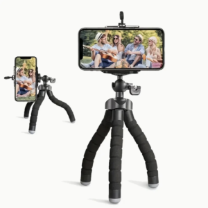 Tripod Stand Universal Mobile Phone & Camera – Foldable, Adjustable, Durable, Desktop & Travel Mount