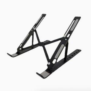 Laptop Folding Heat Dissipation Stand – Portable, Adjustable & Lightweight Black